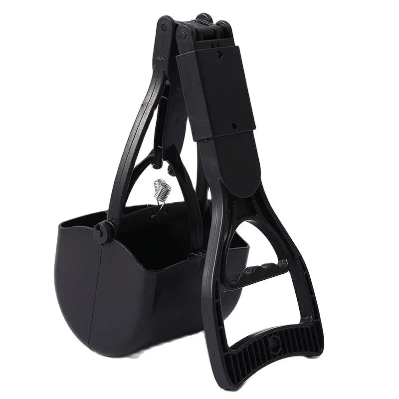 Heavy-Duty Long Handle Pooper Scooper – Jaw Clamp Dog Waste Picker for Dogs, Puppies & Cats