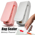 Mini Heat Bag Sealer Machine Package Sealing Bags Thermal Plastic Food Bag Closure Portable Sealer Food Packaging Heat Sealer
