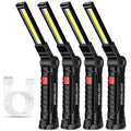 Neue tragbare COB LED Taschenlampe USB wiederaufladbare Arbeitsleuchte magnetische Lanterna Hängelampe mit eingebauter Batterie Camping Taschenlampe