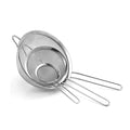 3-teiliges Feinmaschiges Siebset aus Edelstahl, Mehrzweck-Mehlsieb mit Griff, perfekt für Tee, Mehl, Eier, Küchenwerkzeug