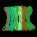 Luminous Rope 9 Strands 4mm Paracord Nylon 550 Tent Cord Luminous Parachute Outdoor Bundle Lanyard Camping Survival EDC