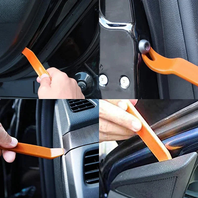1 Piece Car Repair Kit: Door Panel Disassembly Tool, Interior Plastic Trim and Dashboard Removal Tool, Stereo Conversion Kit