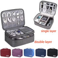 Reisekabel-Aufbewahrungstasche, tragbar, wasserdicht, digital, elektronischer Organizer, USB-Datenleitung, Ladegerät, Stecker, Aufbewahrungstasche, Kabel-Organizer