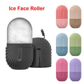 Ice Face Roller Ice Cubes Beauty Massage Silicone Ice Mold For Eyes Puffiness Ice Facial Roller Shrink Pores