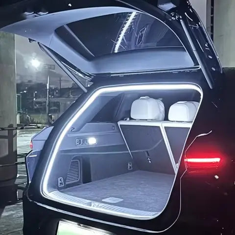 Car High Luminous Trunk Light Ambient Light Interior Decoration LED Wireless Automatic Sensor Tailgate Light