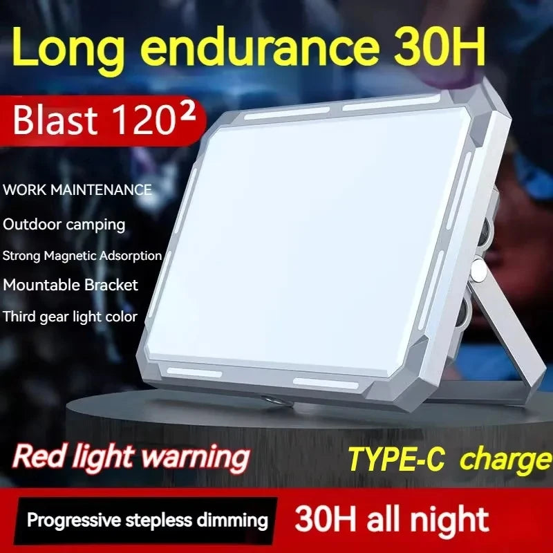 LED Camping Zelt Licht wiederauf ladbare Suchscheinwerfer High Power Outdoor Not beleuchtung wasserdichte tragbare hängende Nacht lampen