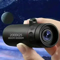 2000x25 HD Monocular Telescope Mini Portable Cell Phone Telescope with Mount for Outdoor Camping, Hunting and Bird Watching
