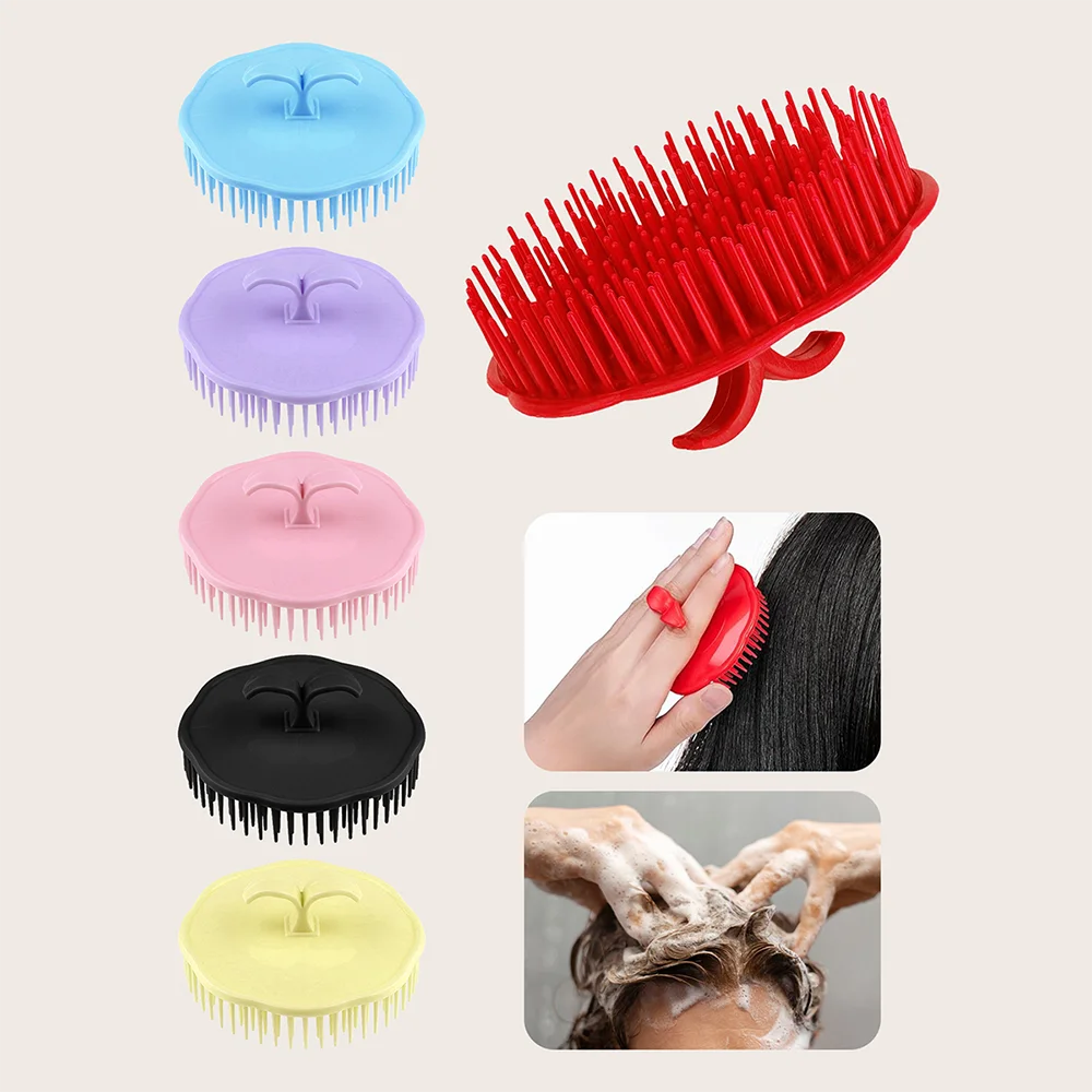 Head washing brush for cleaning and caring for hair roots, scalp massage comb, shower brush, shampoo brush