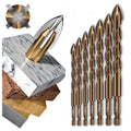 Masonry Concrete Drill Bits For Glass Ceramic Tile Brick Plastic Wood Mason Hard Alloy Wall Hole Opener Hex Shank 3mm to 12mm