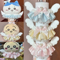 Cotton Doll Clothes Dress For Nunu Body Doll 10/13cm Cute Lolita Princess Style Girl Gift Doll Bear Dress Toy Accessories
