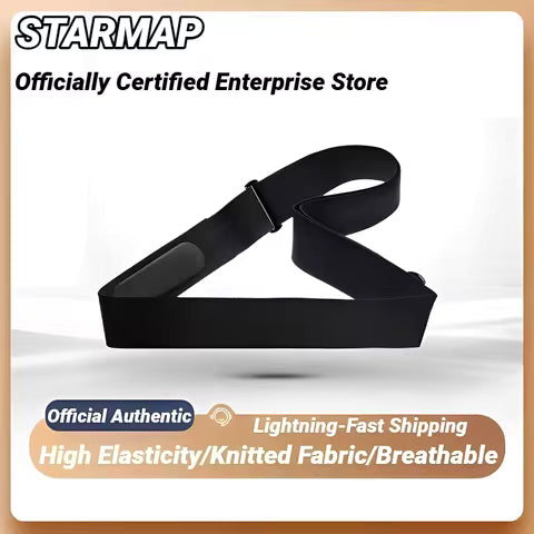 Heart Rate Monitor Replacement Strap Compatible with Polar Coospo Wahoo Tick Garmin Magene Sensor Band Belt Elastic Chest Straps