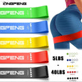 Various resistance bands, yoga band, fitness, exercise, training, hip tension band, leg, squats, dance, elastic loop, stretch band