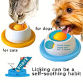 Pet Lick Mat Yogurt Lick Plate Slow Feeder for Dogs & Cats - Interactive Snack Bowl, Promotes Dental Health, Pet Lick Mat