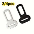 2/4 Pet Seat Belt Adapter - Metal Pet Leash Clips Compatible with Truck and Car Seats