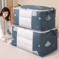 Large-Capacity Clothes Storage Bag – Foldable Blanket & Bedding Organizer