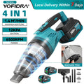 YOFIDRA 4IN1 Electric Vacuum Cleaner 12Kpa 1500W Cordless Vacuum Cleaner Home Car Garden Cleaning Power Tools for Makita Battery Pin