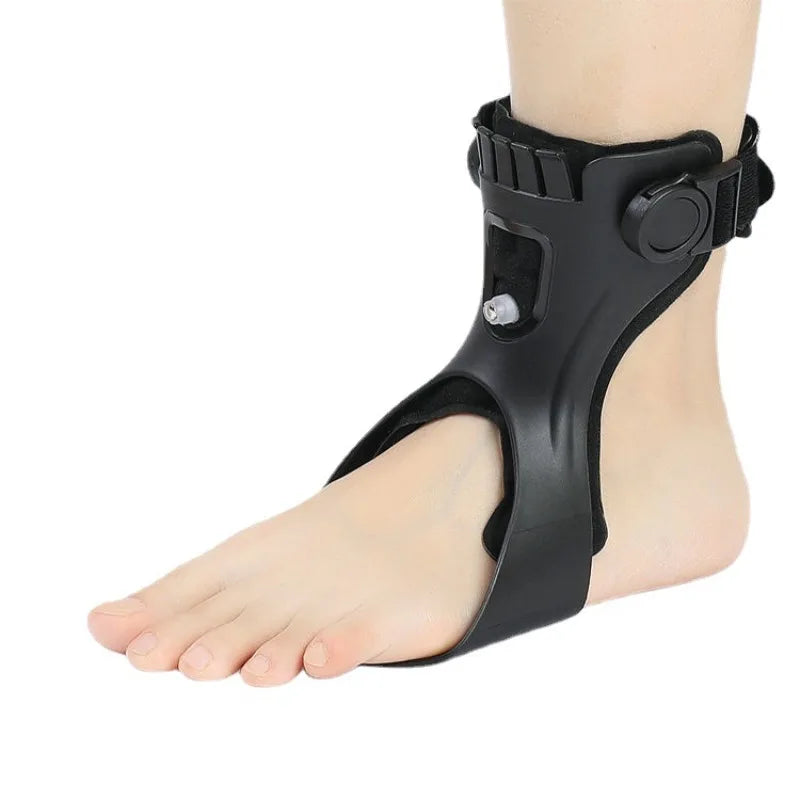 Drop Foot Brace Orthosis AFO AFOs Ankle Support with Comfortable Adjustable Buckle for Hemiplegia Stroke Shoes While Walking