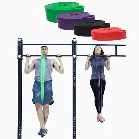 Bold Sports Elastic Belt Pull-Up Auxiliary Men and Women Gym Pilates Training Equipment Rubber Fitness Resistance Belt