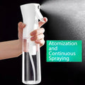 High Pressure Continuous Spray Bottle Hair Care Makeup Water Refill Spray Bottle Separate Bottle Press Mist Spray Bottle