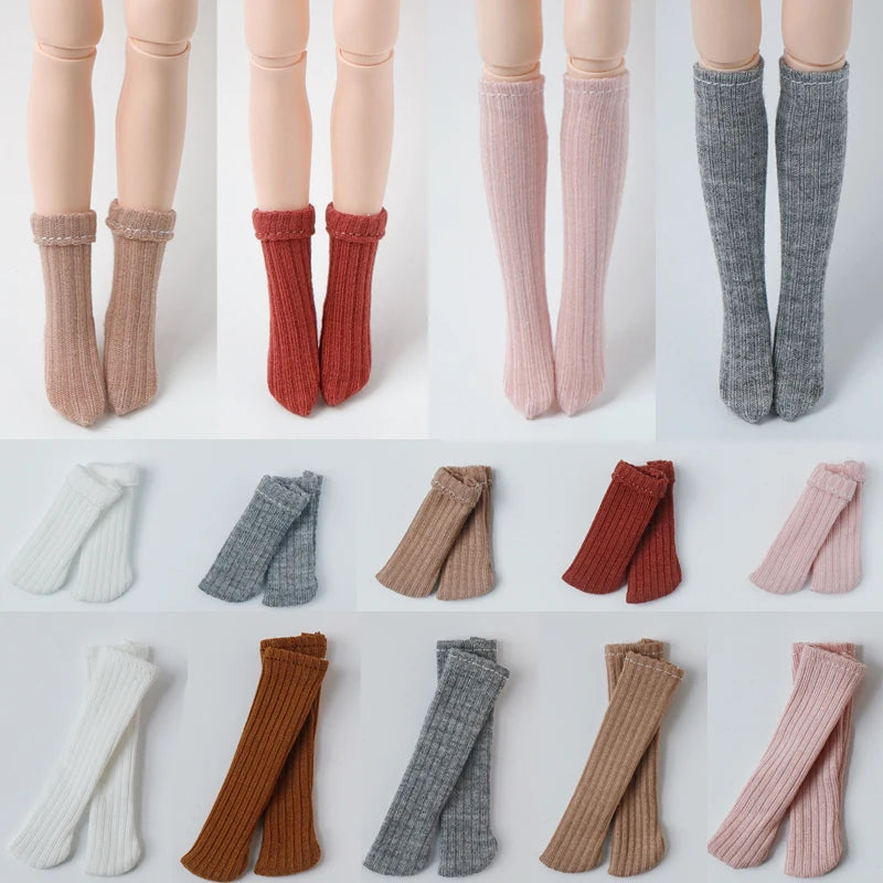 Blyth Multicolor Socks Short Socks Long Socks for Azone Momoko OB24 Lace for OB22 OB27 YMY Doll Accessories
