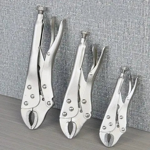 Heavy Duty Industrial Grade C-Type Multifunctional Pressure Pliers Powerful Fixed Round Nose Wrench