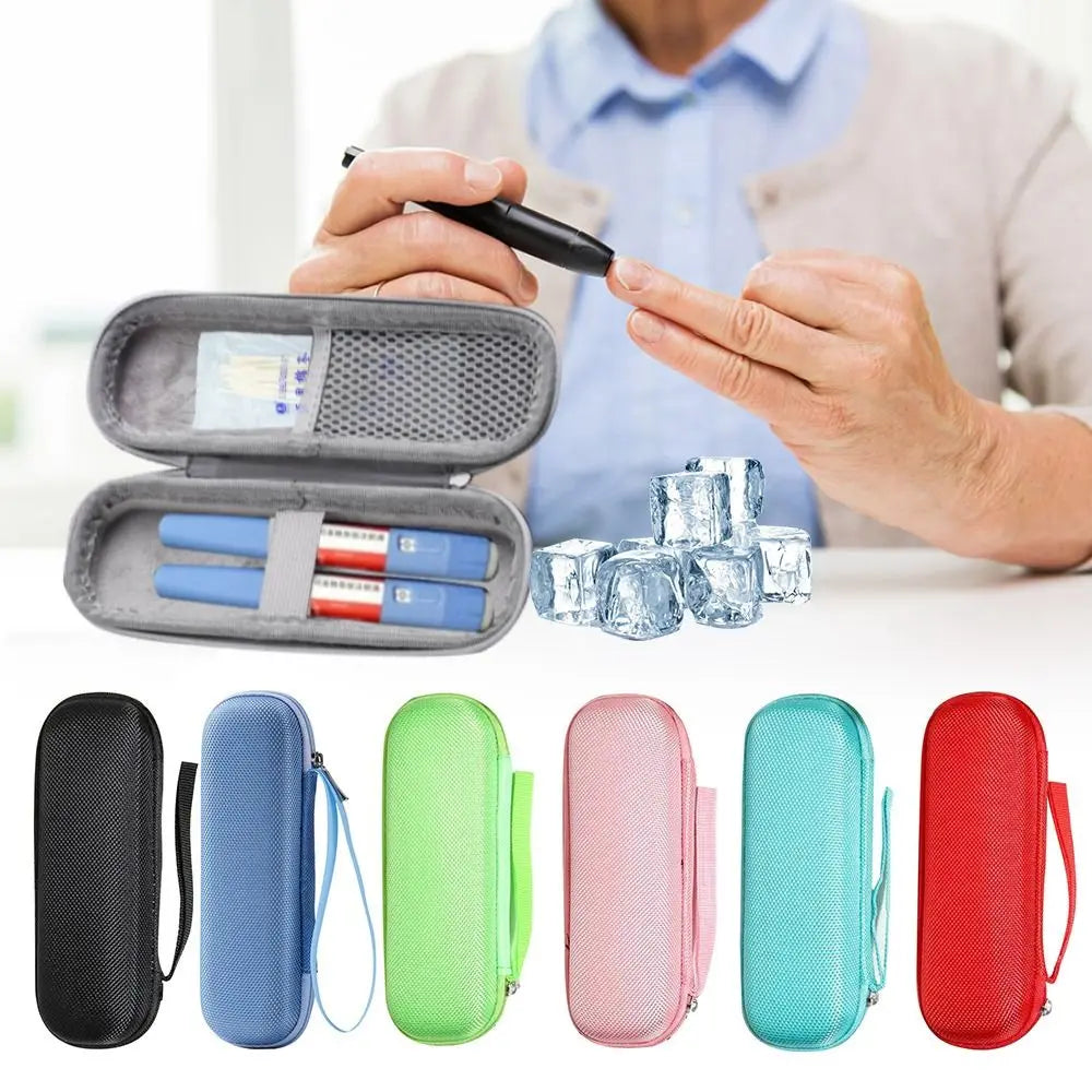 Portable plain insulin cool bag ver glacier cooler bag medicine travel bag cooler pen bag pack drug freezer cabinet