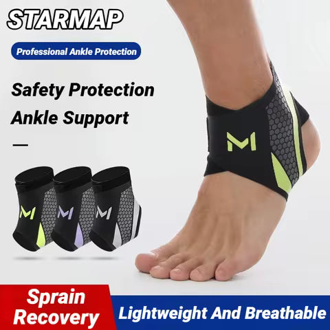 Ankle Pads for Running, Joint Stress, Wear, Anti-Fracture, Basketball, Football, Climbing, for Men and Women, Sports, Sprains