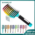 1 Piece Magic Scalp Massage Hair Brush for Women - Professional Detangling Tool for Wet Curly Hair - Hairdressing Tool