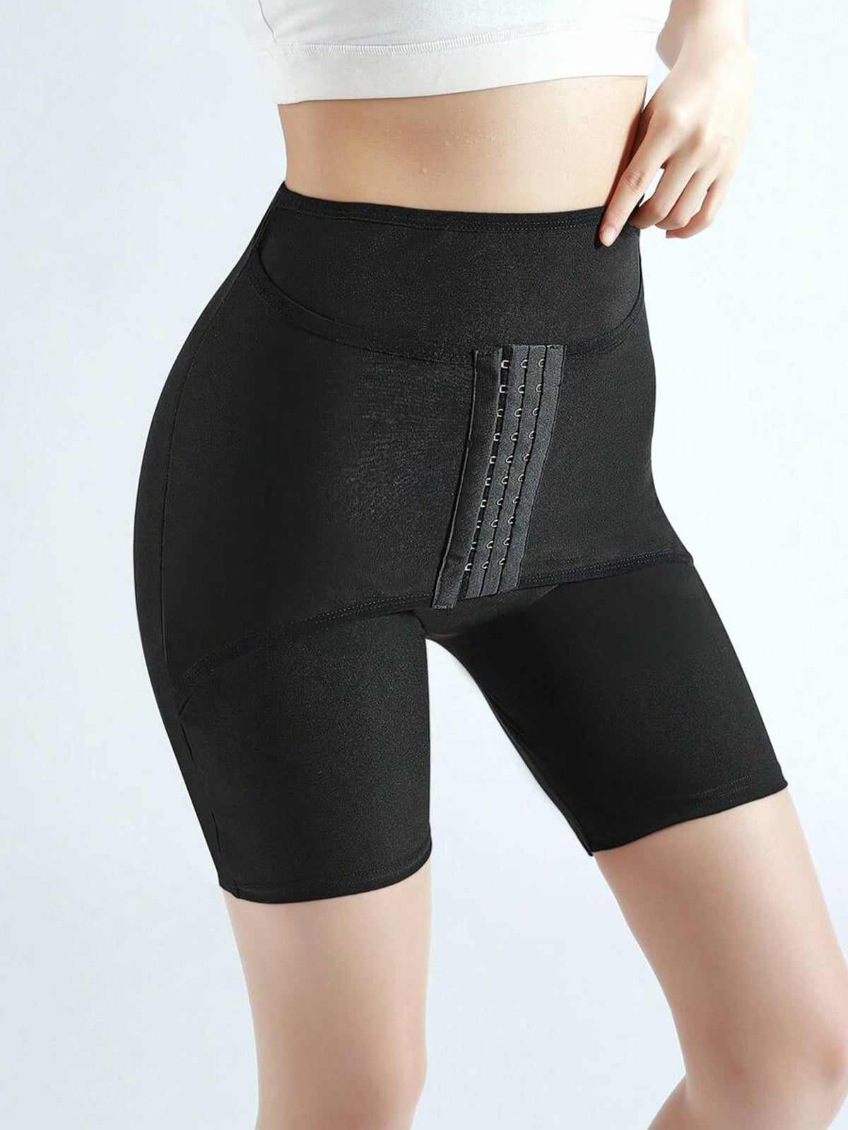 Sauna Sweat Shorts For Women High Waisted Legging Pants Slimming Compression