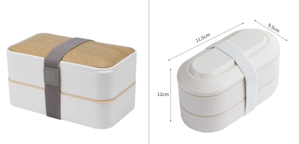 Double-layer Insulated Lunch Box Student