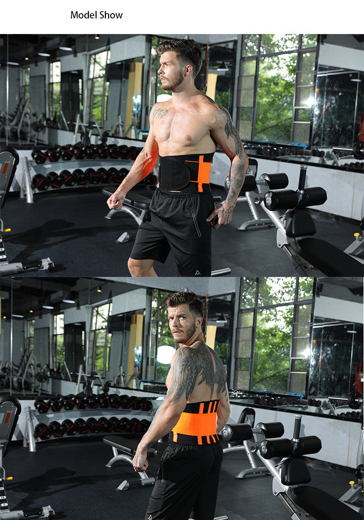 Sports Breathable Waist Belt Squat Strength Support Training Fitness Weight