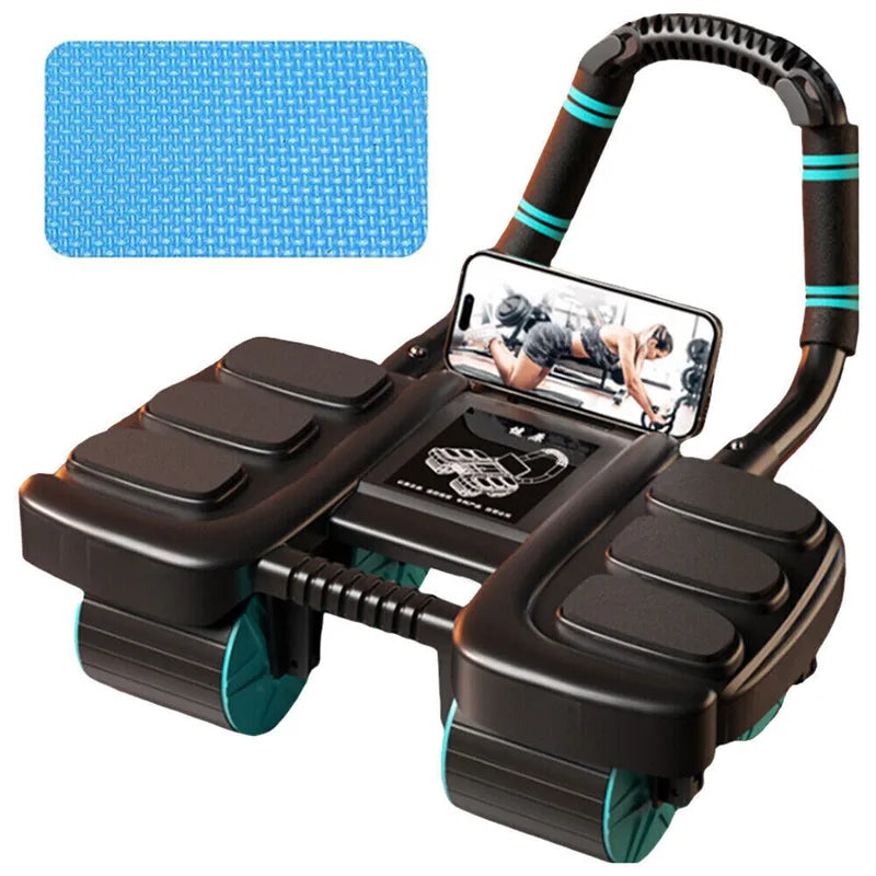 Automatic Rebound Abdominal Wheel Roller - 4 Design Abs With Elbow