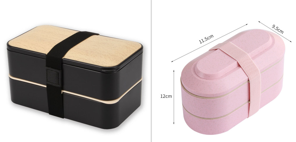 Double-layer Insulated Lunch Box Student