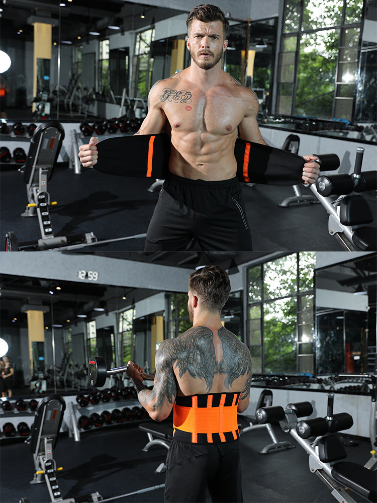 Sports Breathable Waist Belt Squat Strength Support Training Fitness Weight