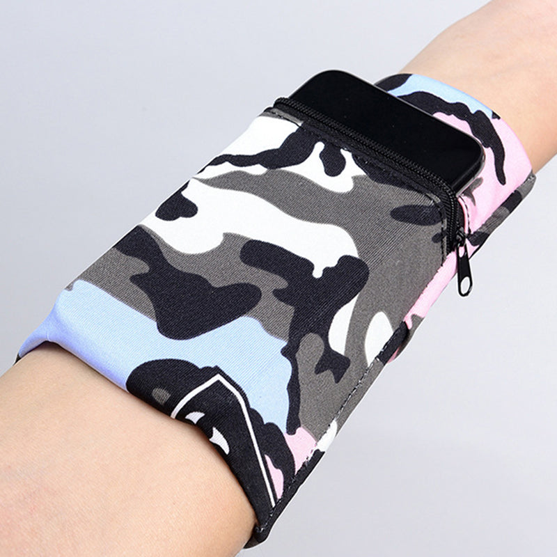 Running Mobile Phone Arm Bag Men Women Wristband Wrist Armband Fitness Outdoor