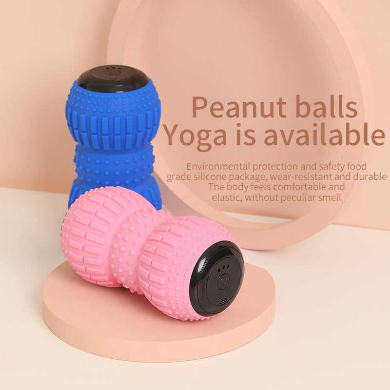USB Charging Electric Yoga Ball Leg Muscle Relaxer Fascia Vibration Massage