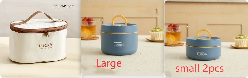 Portable Insulated Lunch Box With Cover