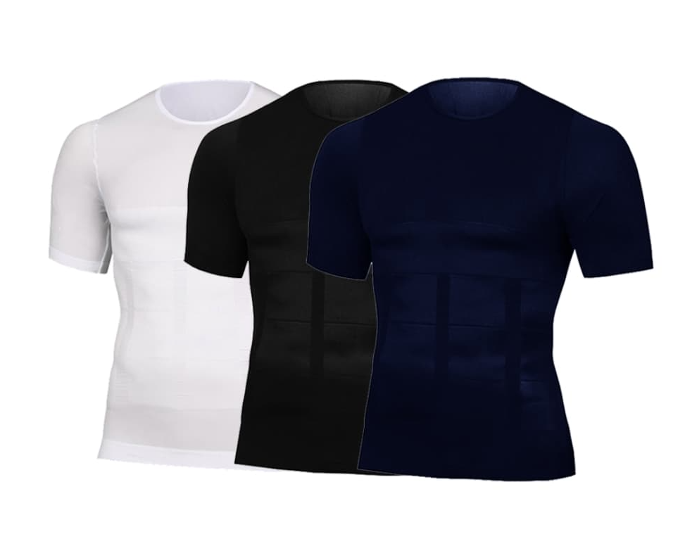 Men's Body Shaper Slimming T-shirt