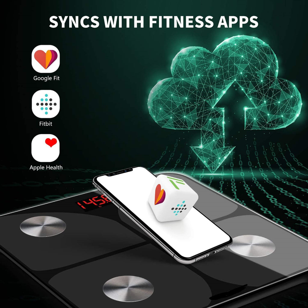 Smart Bluetooth Weight Electronic Scale Charging Body