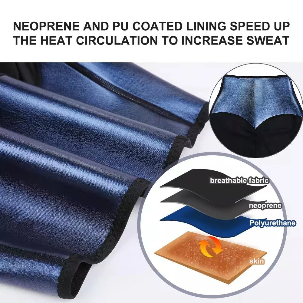 Thermo Sweat Leggings with Waist Trainer