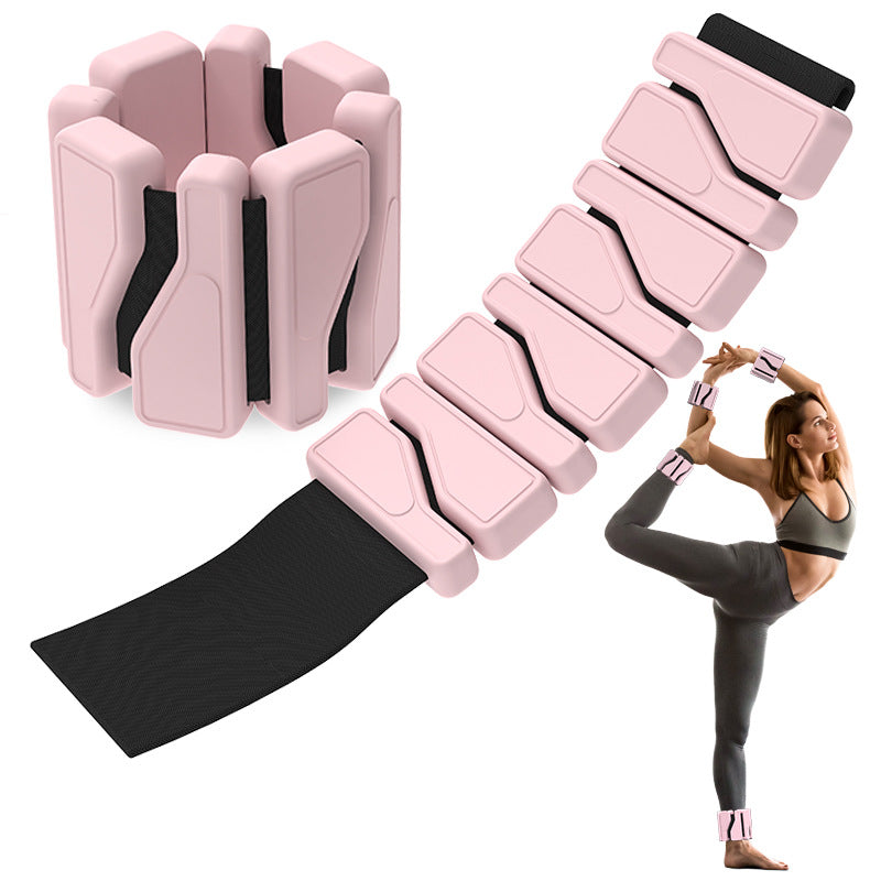 08 Weighted Silicone Fitness Bracelet Invisible Gear Leg Sandbags Armwrist