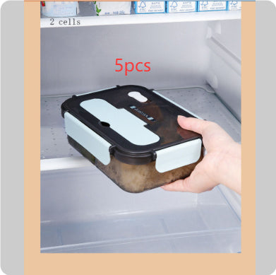Kitchen Lunch Box Work Student Outdoor Activities Travel Microwave Heating Food