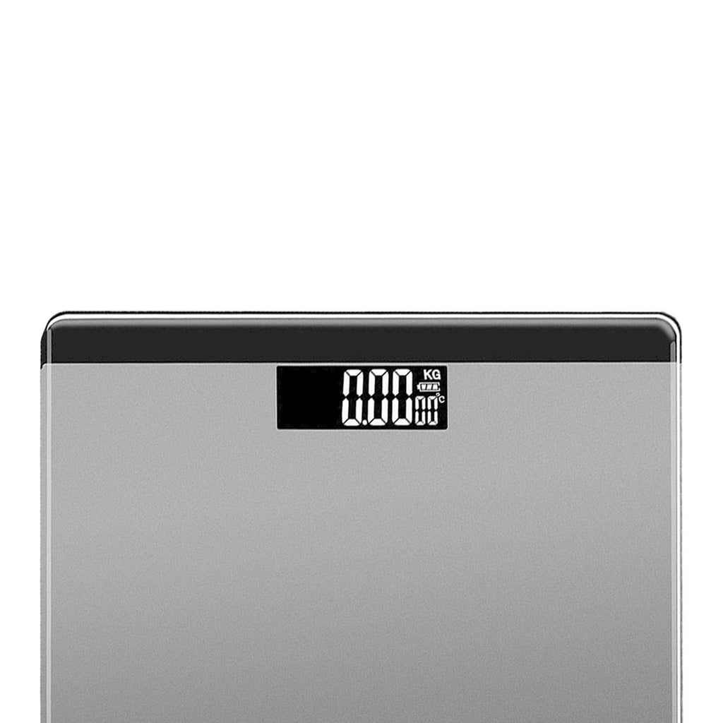 3-in-1 Digital Bathroom Scale, Weight Electronic Space Gray