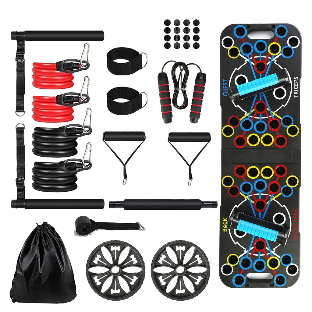 Multifunctional Push Up Board Home Strength Training Equipment With 15 Fitness