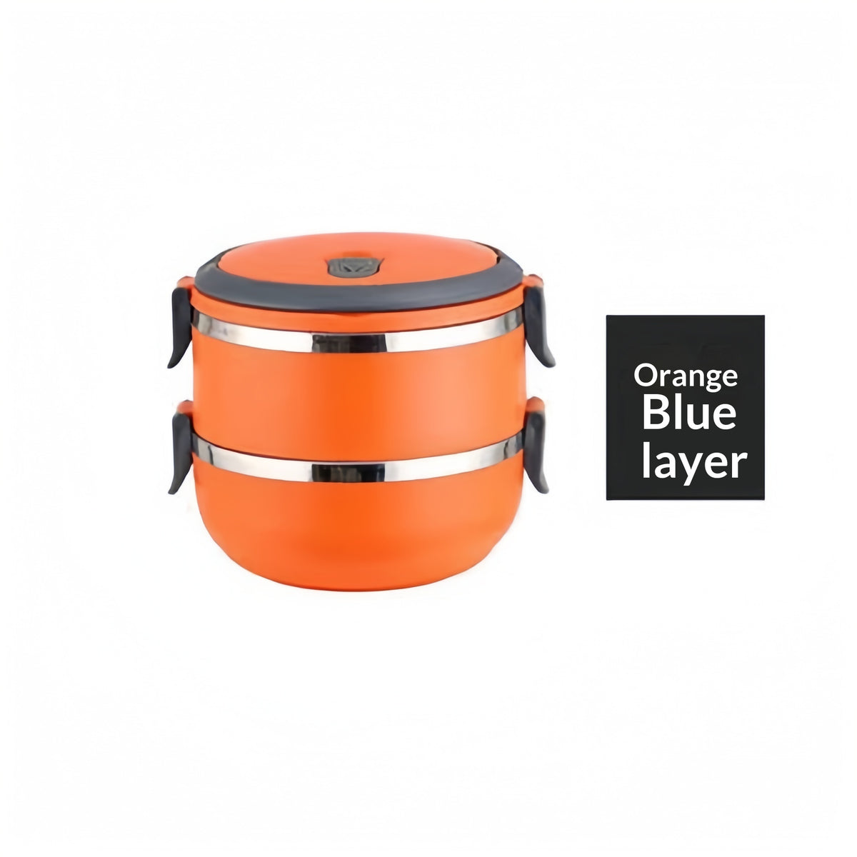 Stainless Steel Round Lunch Box - Single Or Multi-layer Bento Container With