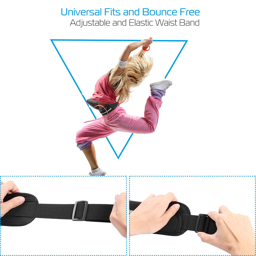 1Pc Sports Waist Bag Running Belt Pack Waterproof Adjustable Pouch