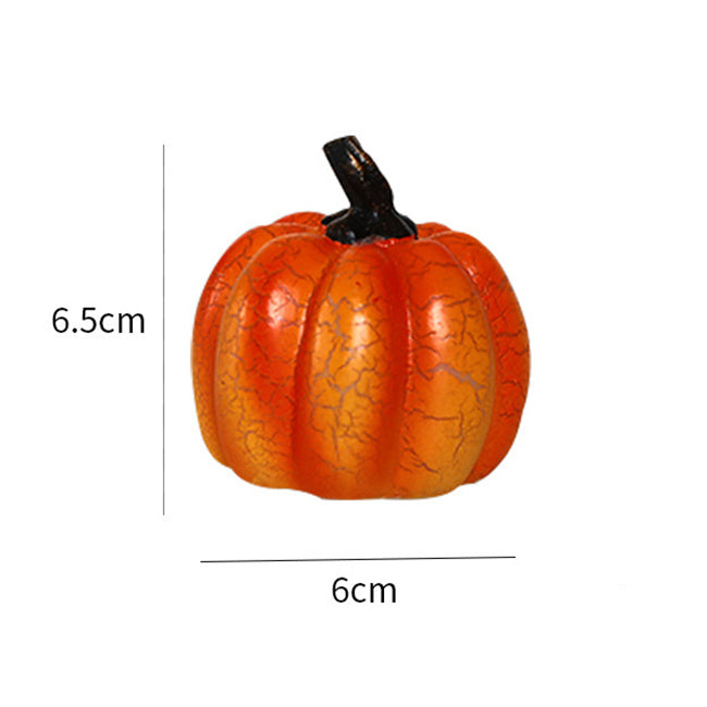 Halloween Pumpkin Lantern Simulation LED Candle Lamp Resin Luminous