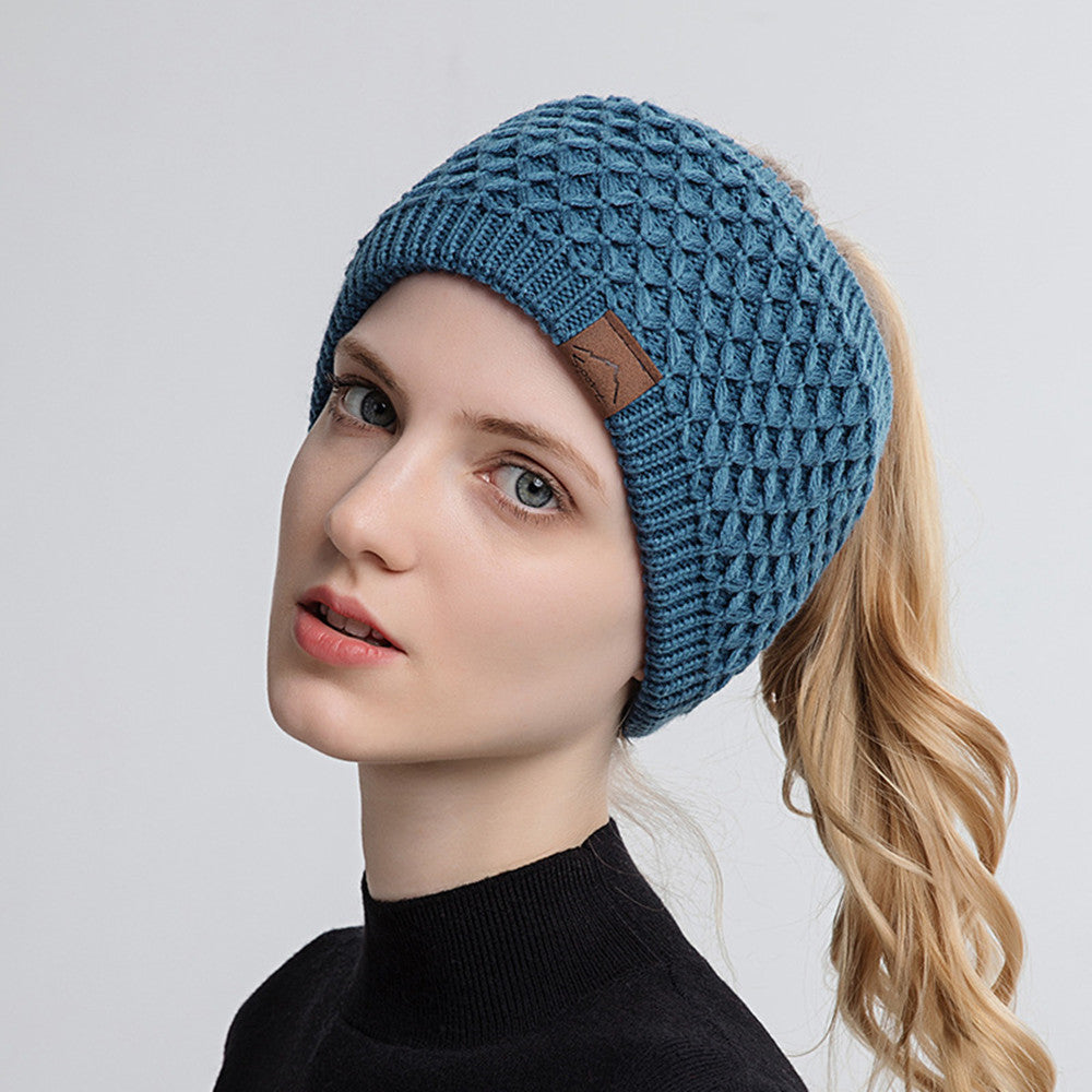 Wool Hair Band Face Wash Wide Brim Sports Headband