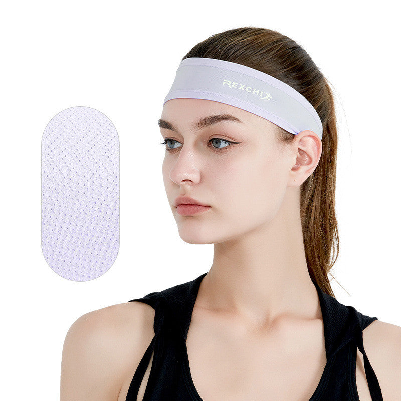 Ice Silk Sports Headband For Women Outdoor Breathable