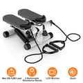 Stepper For Exercise Mini Fitness With 2 Resistance Bands LCD Monitor Max